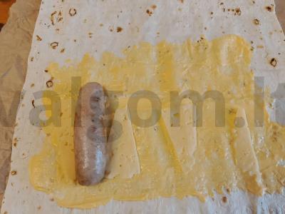 Kumpiai lavaše „Sotūs užkandis“ Žingsnis 6