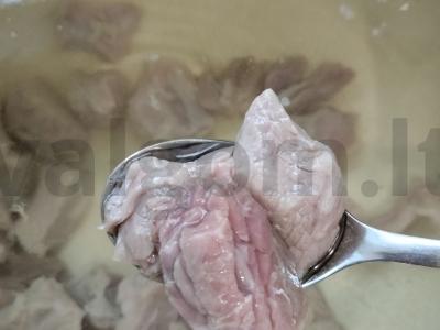 Mėsos sriuba su grikių kruopomis ir paprikomis Žingsnis 2