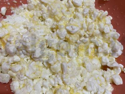 Sūrio blynai Žingsnis 1