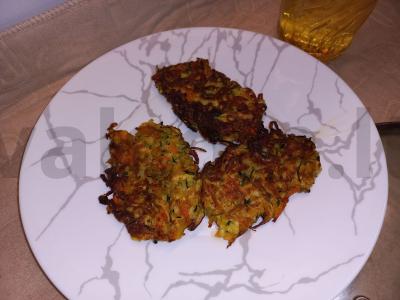 Cukinijų ir avokadų blynai Žingsnis 5