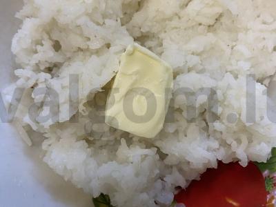 Basmati ryžių risotto su vyšniniais pomidorais ir sūriu Žingsnis 5