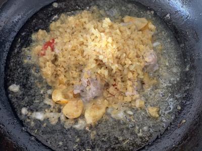 Bulguras su dešrelėmis ir kukurūzais Žingsnis 3