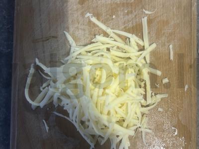 Salotas „Skanaus“ su rūkytomis dešromis Žingsnis 3