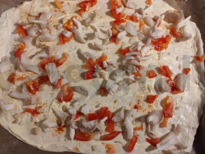 Pica „Gribų krepšelis“ Žingsnis 10