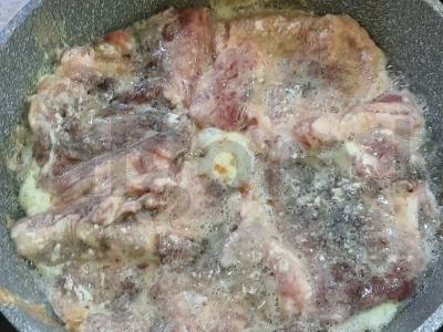 Kiaulienos šnicelis tešloje Žingsnis 7