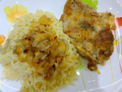 Kiaulienos šnicelis tešloje pagrindine nuotrauka