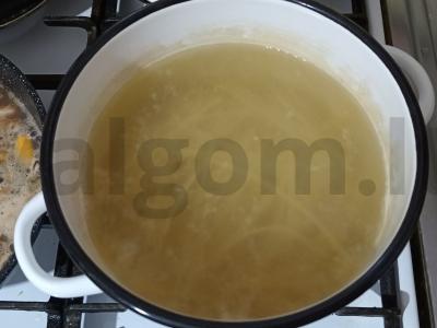 Itališka jūros gėrybių pasta Žingsnis 2