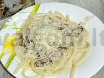 Itališka jūros gėrybių pasta Žingsnis 6