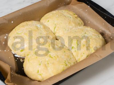 Cukinijų duona su sūriu Žingsnis 5