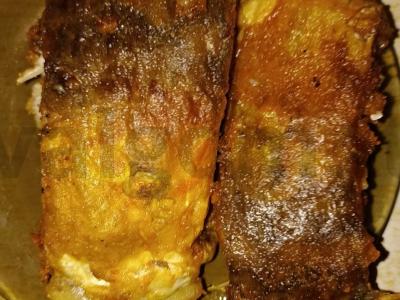 Šviežias keptas karpis Žingsnis 7