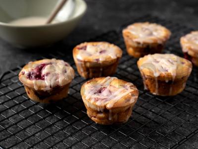 Avietiniai keksiukai Žingsnis 6