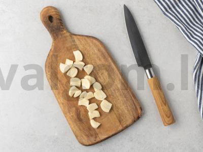 Baklažanas su česnaku Žingsnis 1