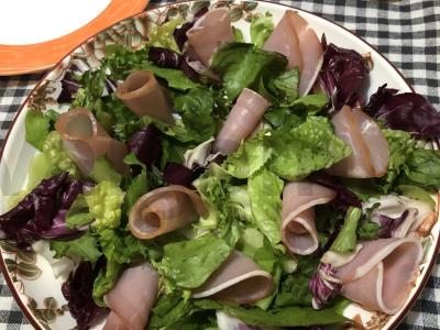 Salotos su mandarinų Žingsnis 2