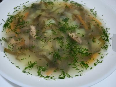 Lašišos sriuba su jūros kopūstais pagrindine nuotrauka