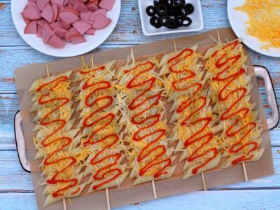 Makaronai su įdaru ant iešmelių Žingsnis 6