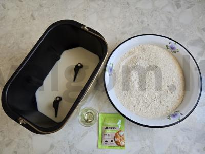 Ruginis-kvietinis duona Žingsnis 3