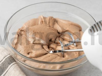 Šokoladinis keksiukas su grietine Žingsnis 4