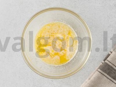 Šokoladinis keksiukas su grietine Žingsnis 7