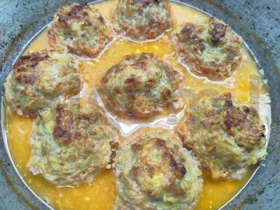 Koldūnai su rudaisiais ryžiais ir cukinija Žingsnis 6