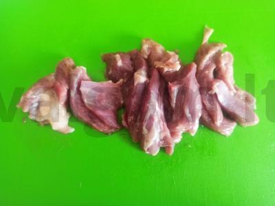 Makaronai su kalakutiena pagal kazachų receptą Žingsnis 2