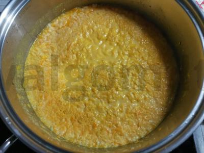 Moliūgų košė su kvietiniais grūdais Žingsnis 3