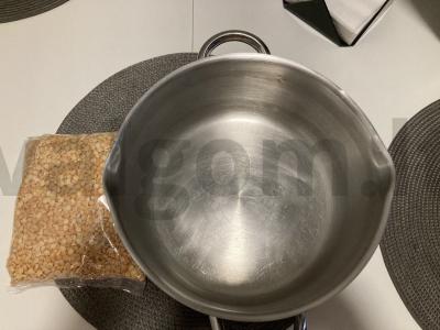 Humusas su sultinio kubeliu Žingsnis 2