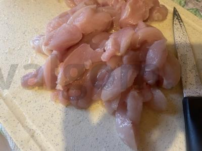 Vištienos azu su bulvėmis Žingsnis 1