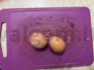 Sotūs salotas su dešrainių sūriu ir svanų druska Žingsnis 7