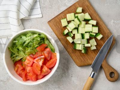 Salotas su mėtomis ir limonu Žingsnis 3