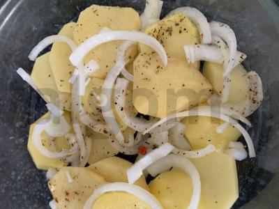 Kumpis orkaitėje su heku Žingsnis 4