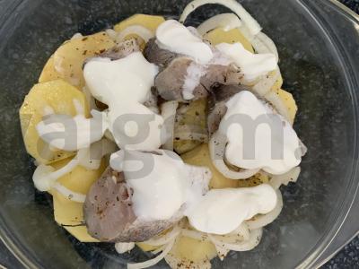 Kumpis orkaitėje su heku Žingsnis 5