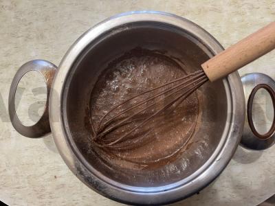 Gėrimas „Tirštas kakava su pienu“ Žingsnis 5