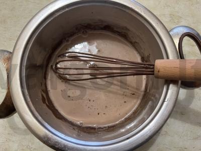 Gėrimas „Tirštas kakava su pienu“ Žingsnis 9