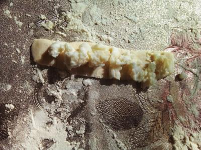 Krevetės sluoksniuotame tešloje Žingsnis 7