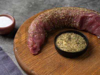 Kiaulienos nugarinė su dižono padažu Žingsnis 1