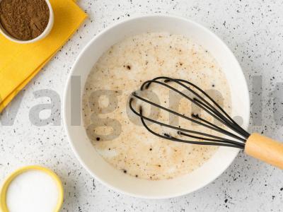 Morkų keksiukai mikrobangų krosnelėje Žingsnis 1