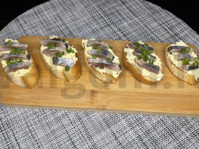 Silkės brusketės pagrindine nuotrauka