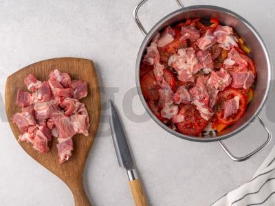 Avinienos hashlama su bulvėmis Žingsnis 3