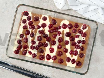 Vyšnių pyragas su varške Žingsnis 6