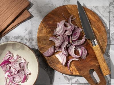 Bulvių salotos su skumbrija Žingsnis 2