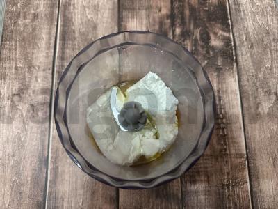 Varškės tortilija su įdaru Žingsnis 1