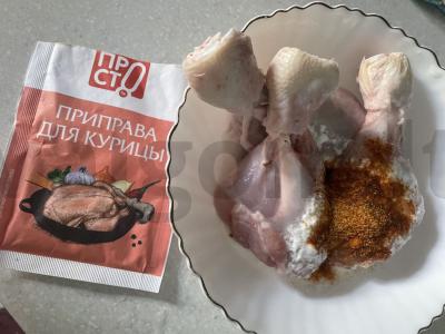 Vištienos blauzdelės „Bonjour“ Žingsnis 3