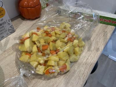 Vištiena su bulvėmis maiše Žingsnis 2