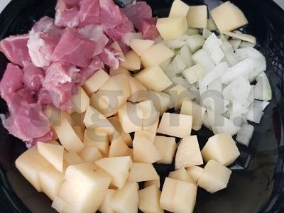 Mėsos įdarytos ritinėliai sultinyje Žingsnis 2