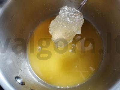 Apelsinų želė skiltelėmis Žingsnis 4