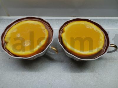 Apelsinų želė skiltelėmis Žingsnis 5