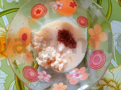 Kokosų kremas su minkštu tofu Žingsnis 1