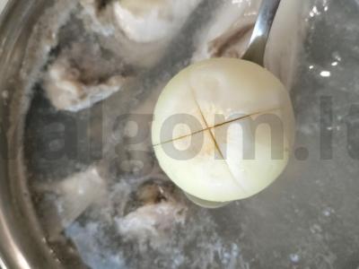 Kvapni ešerio žuvis su daržovėmis Žingsnis 2