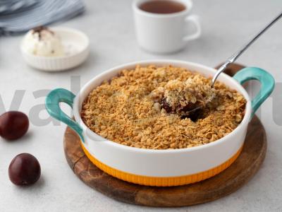 Slyvų kramblas pagrindine nuotrauka