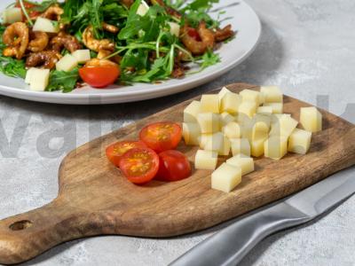 Naujametis salotas su krevetėmis ir rukola Žingsnis 5